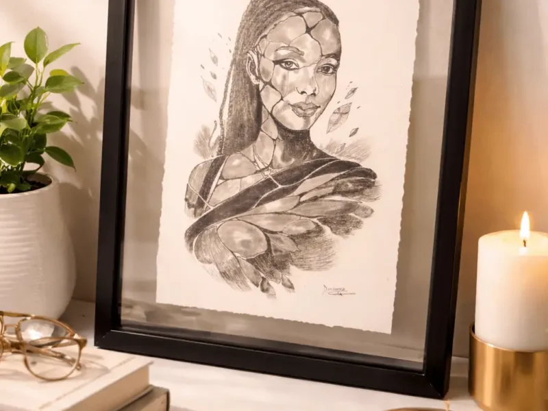 Contemporary Pencil Portrait