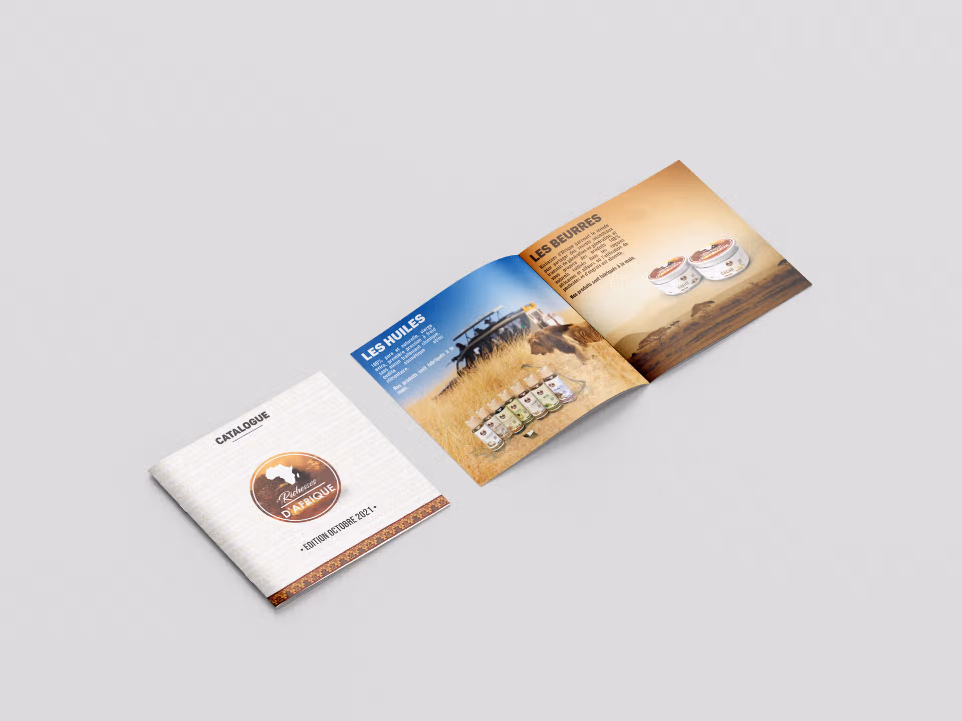 Richesse d’Afrique Catalog Design