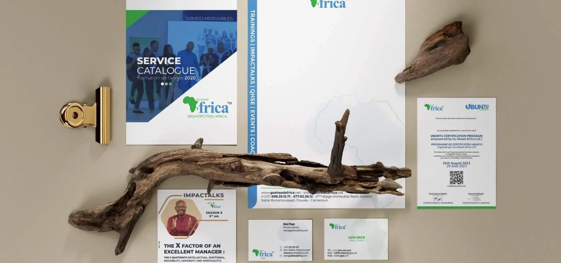 Go Ahead Africa Corporate Stationery Collection