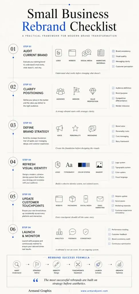 Small Business Rebrand Checklist